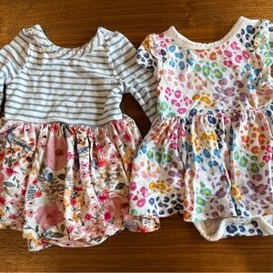 Little Sleepies dresses with bodysuit